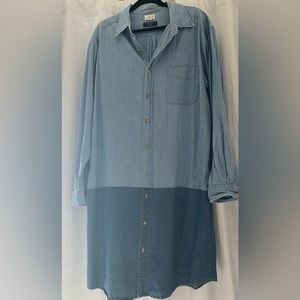 Urban outfitters Urban renewal oversized denim dress